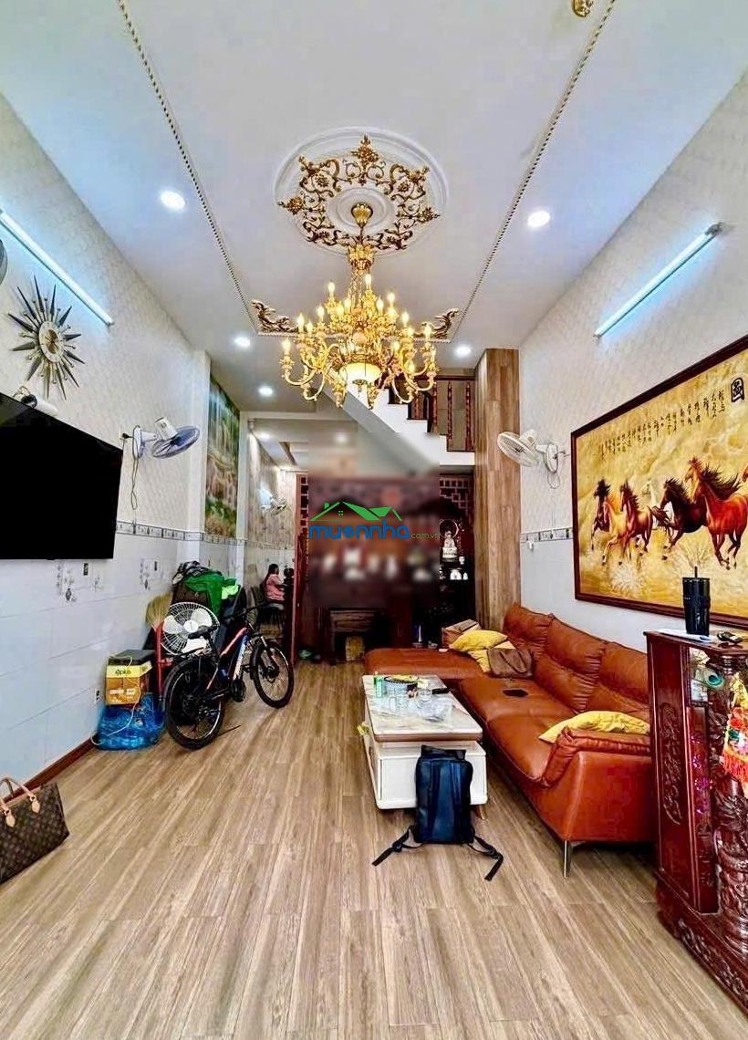 Chính chủ đứng bán gấp nhà đúc 3.5 lầu hẻm xe hơi dt 4 x 13 gần khu tên lửa bình tân - 2