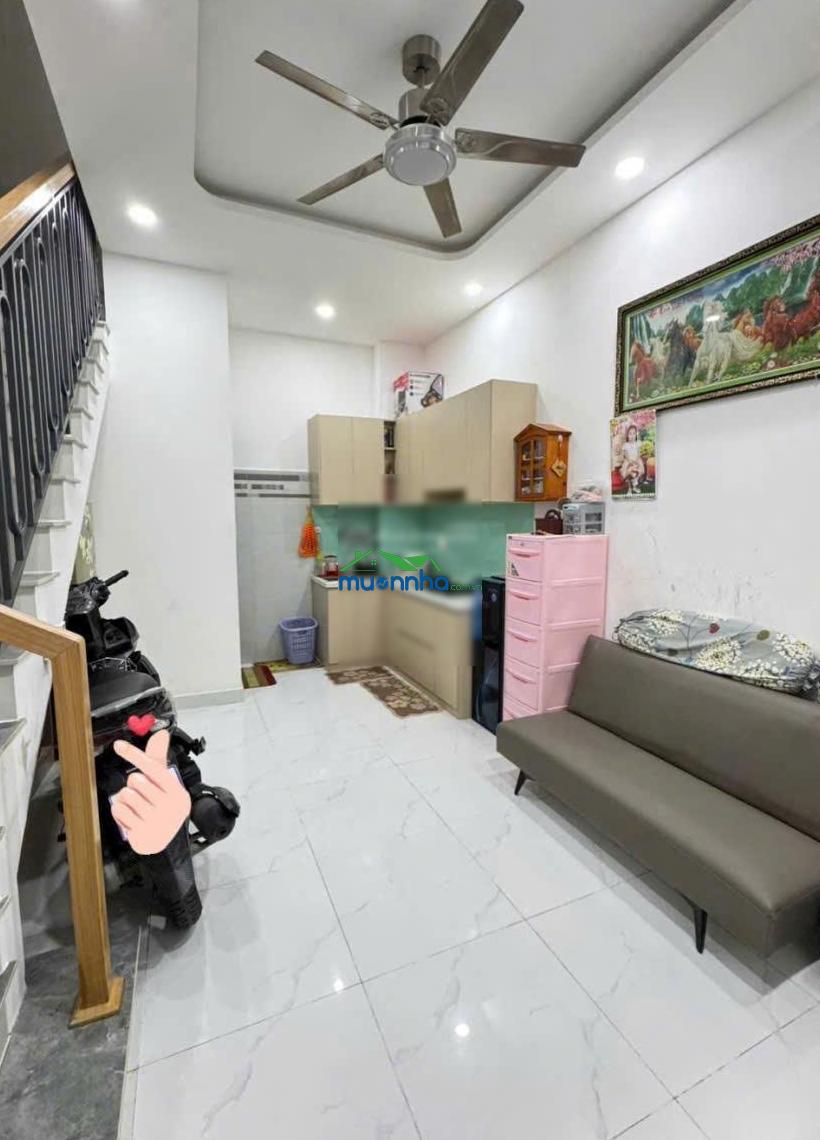 Nhà sổ hồng riêng bùi quang là gò vấp giá 2,6 tỷ - full nội thất - còn tl - 4