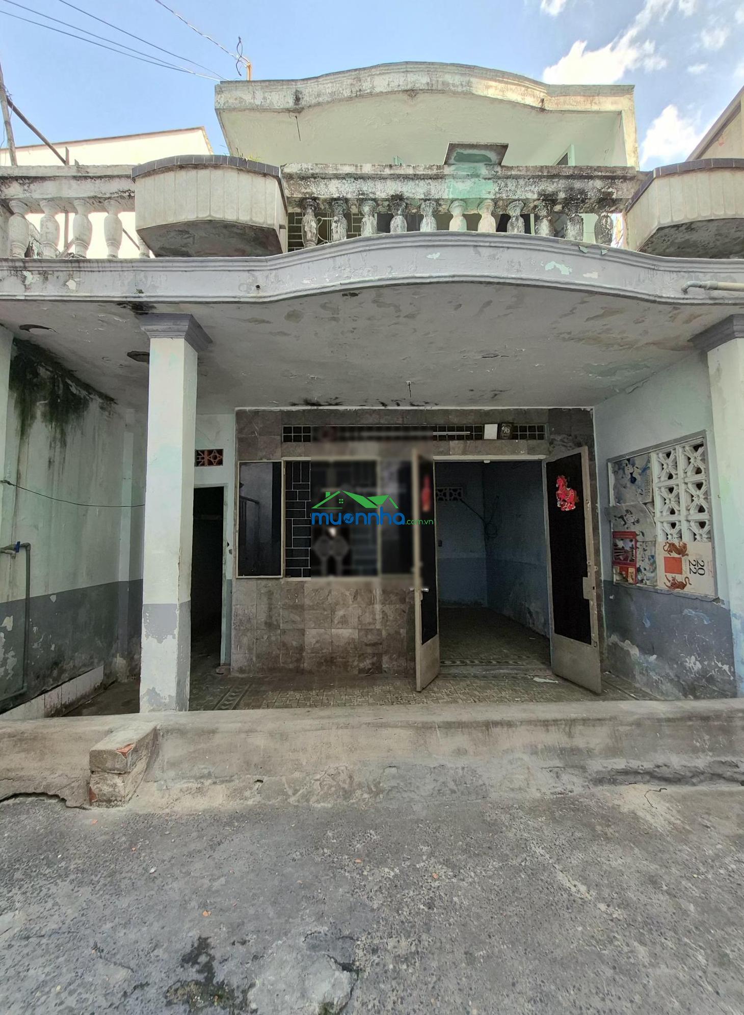 Khu cityland- nhà nát - 83m² ( dttt: 110m²)- 2 mặt hẻm đường thống nhất - 4
