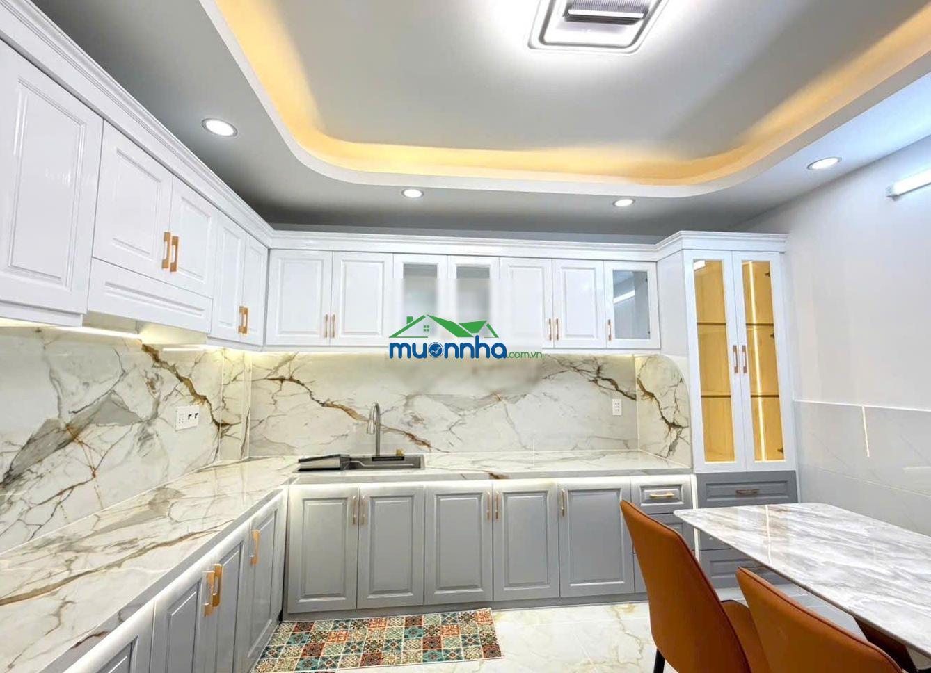 Bán nhà mặt tiền hẻm, huỳnh tấn phát thị trấn nhà bè, dt: 4x12m, 2lầu, 3pn, giá: 3,85 tỷ - 4
