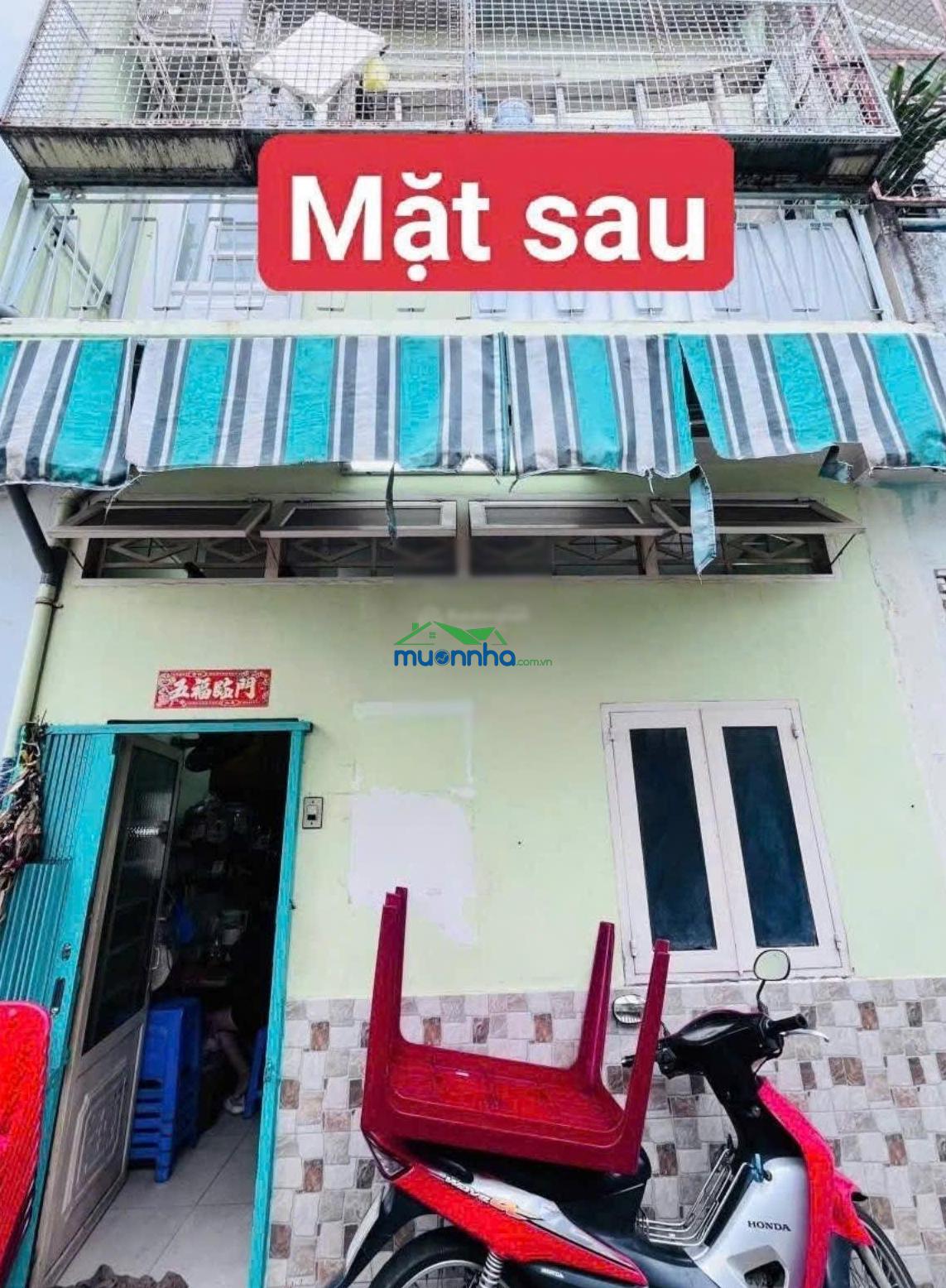Bán nhà cũ 2 mặt tiền kinh doanh đường đoàn nguyên tuấn gần với tân liễu cách chợ hưng long 5p. - 2