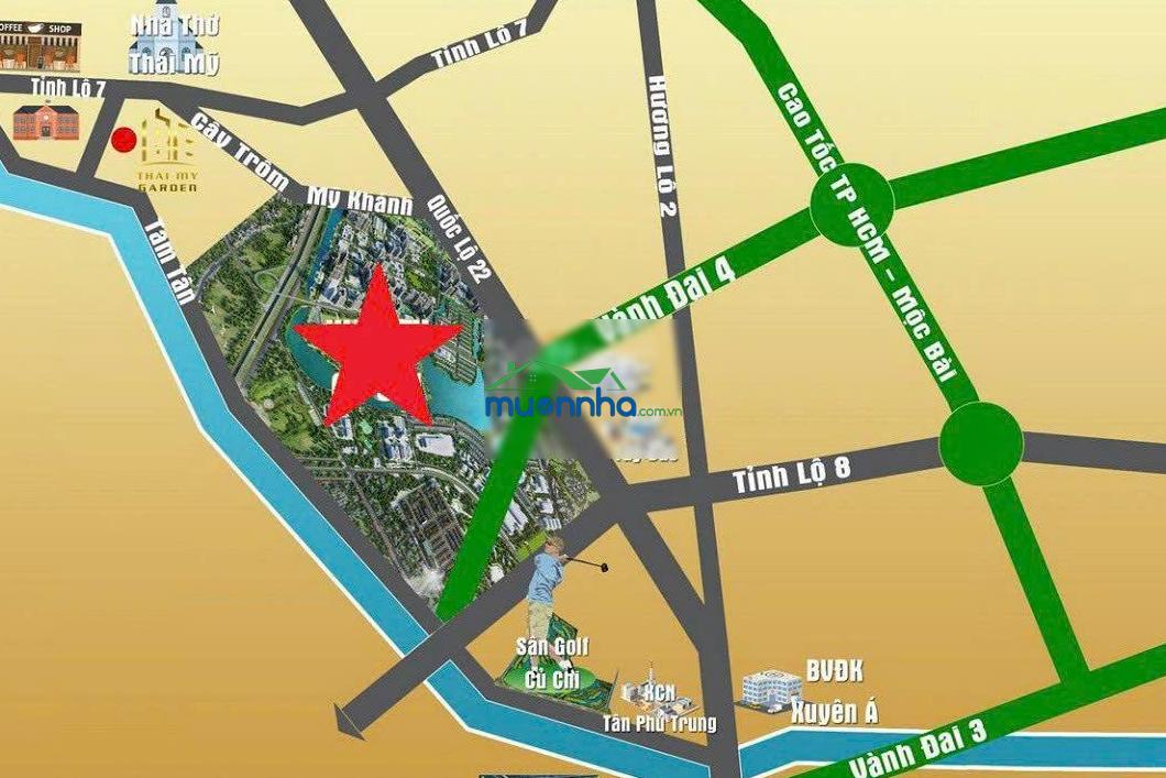 Giỏ hàng độc quyền vinhomes hoc hocmon căn góc 2 mặt tiền 42m, view kênh, giá 9tỷ280tr ngay vincom - 4