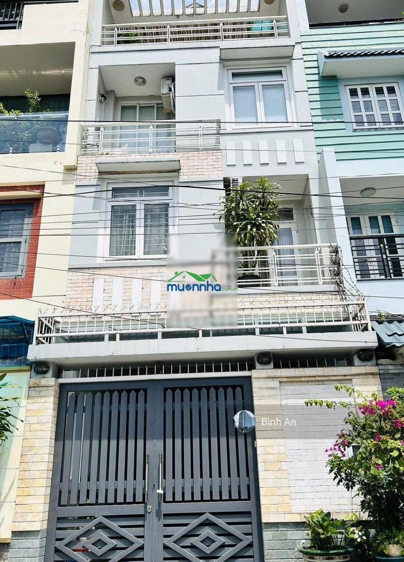 Bán nhà đường nguyễn thái sơn diện tích: 4,5x10m trệt 3 lầu