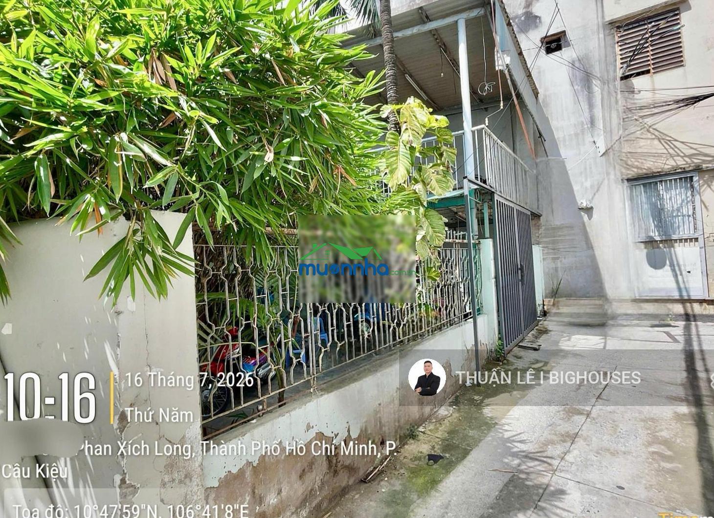 Bề ngang 8,6m sát mặt tiền phan xích long, phú nhuận. cấp 4 (8,6x18m, 167m2) ctxd: 5 tầng + mct - 4