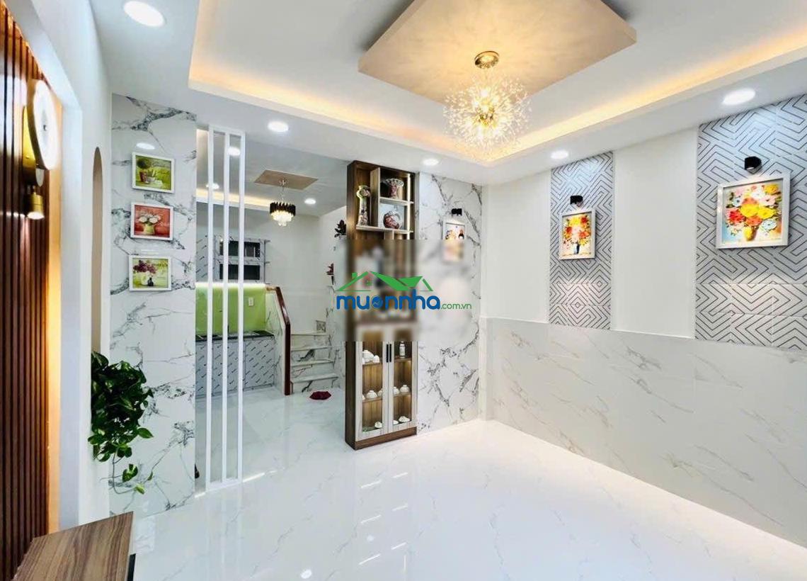 Bán nhà đẹp lưu hữu phước, ở liền, 4 tầng, 4 pn, xe hơi tới cửa, sổ hồng riêng, giá chỉ nhỉnh 4 tỷ - 4