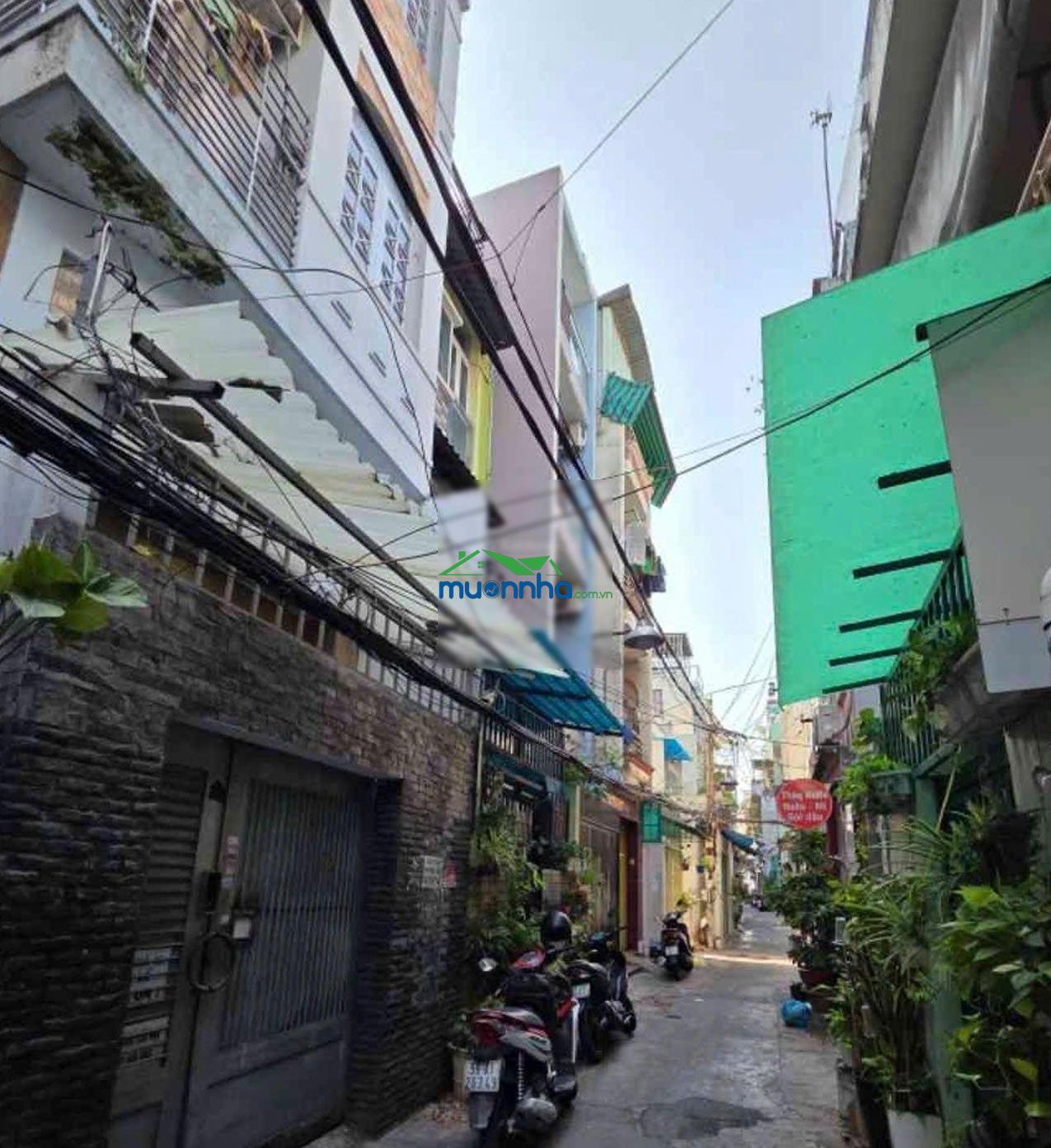 Nhà sẵn dòng tiền - 5 tầng hoàn công - 8 phòng - quận 10 - sổ vuông nở hậu - chỉ 7.x tỷ. - 2