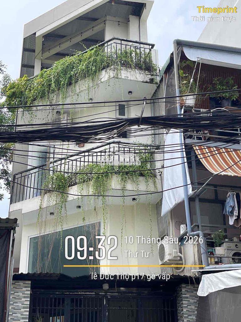 Bán nhà hẻm xe hơi 4 tầng kế chợ an nhơn -giá : 5 tỷ 2 - 2