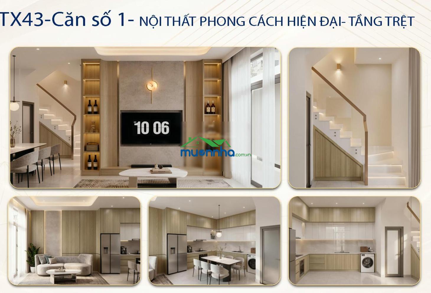 Bán nhà phố tx43 - xe hơi ngủ trong nhà - ngang 6m thông thoáng - 53m2 - 3 tầng - nhỉnh 6 tỷ - 4