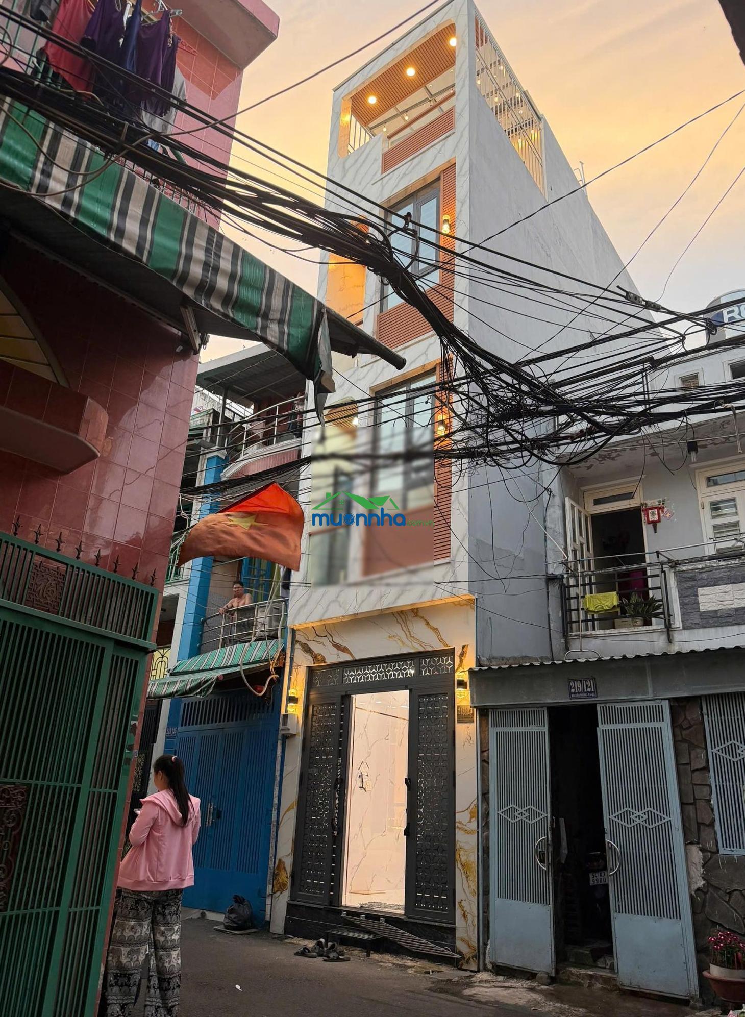 Bán nhà hẻm mai xuân thưởng hẻm 219 - 4