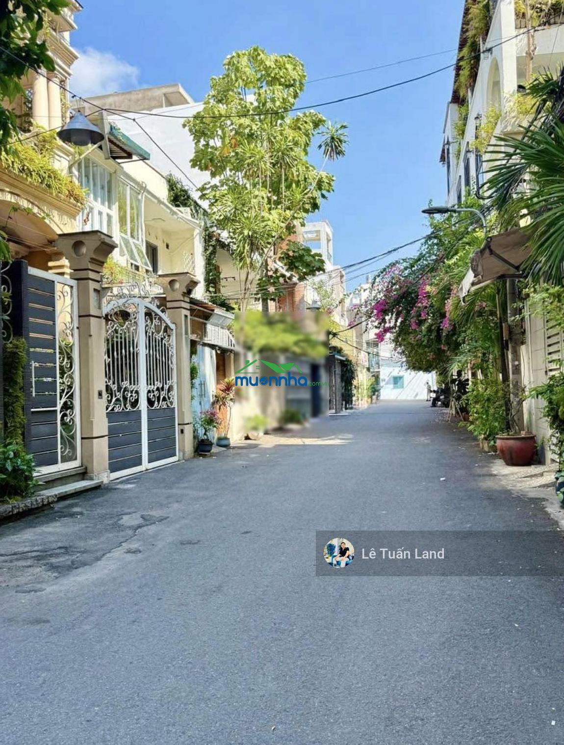 4.89 tỷ dt: 60m2 (4m x 15m), nhà mới gần trần thái tông, phạm văn bạch, hxh 5m, full nội thất
