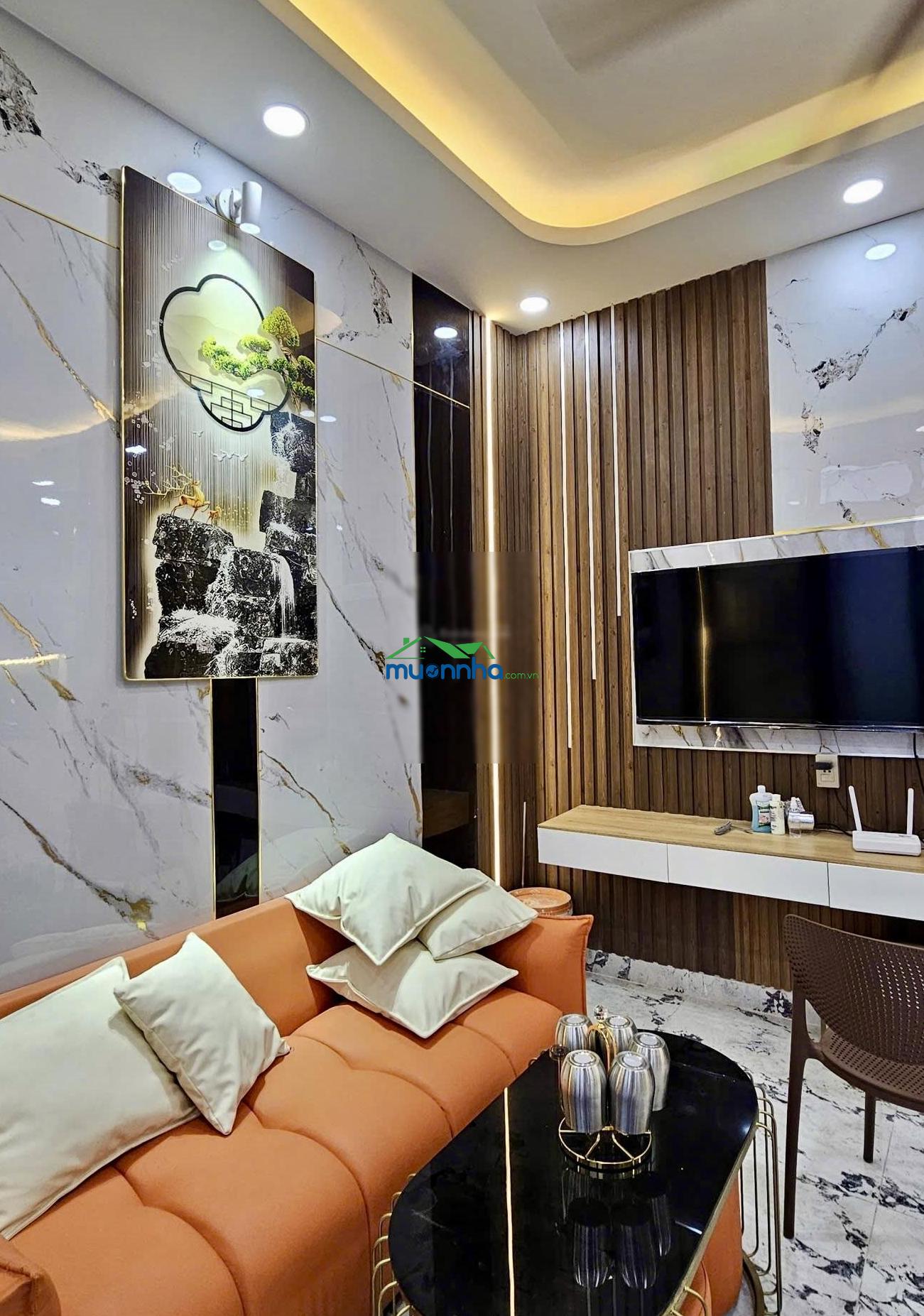 Nhà đẹp gần âu cơ 3pn có phòng ngủ tầng trệt tặng full nội thất - chỉ nhỉnh 4 tỷ - 2