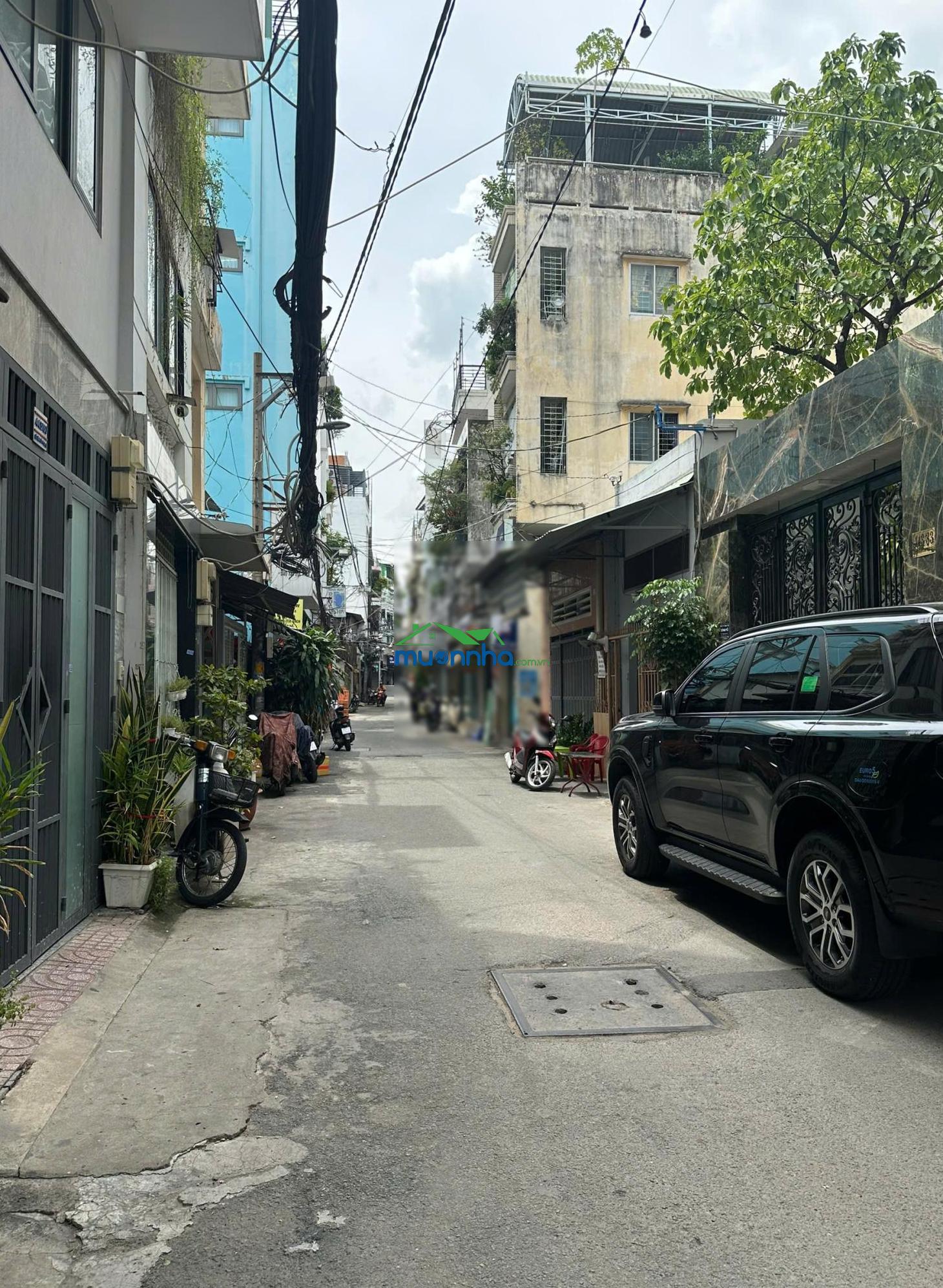 Bán nhà nát hxh quận 3 (95m2 - ngang 6m) ngay phố thời trang lê văn sỹ - trần quang diệu giá 18,9t - 3