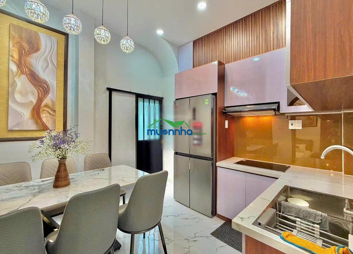 Vào ở ngay nhà 2 mặt hẻm, nở hậu phan đình phùng. 3 lầu, tặng nội thất cao cấp, xem nhà là thích. - 4