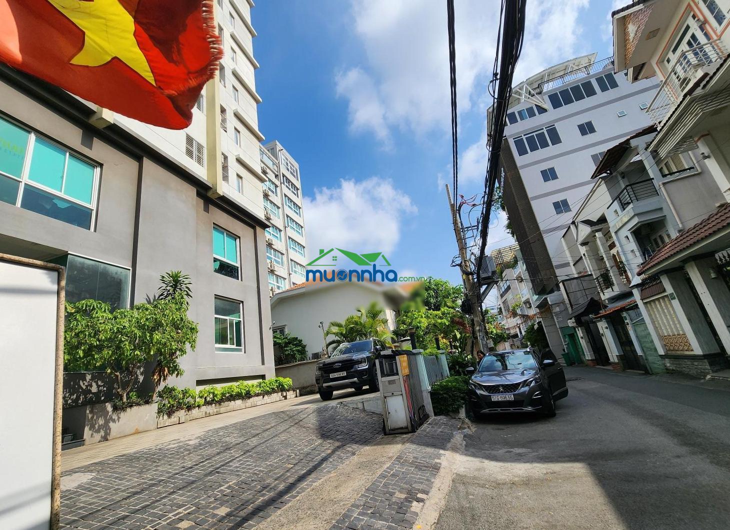 Hẻm 7m nguyễn văn thương, 4,5 x 17m