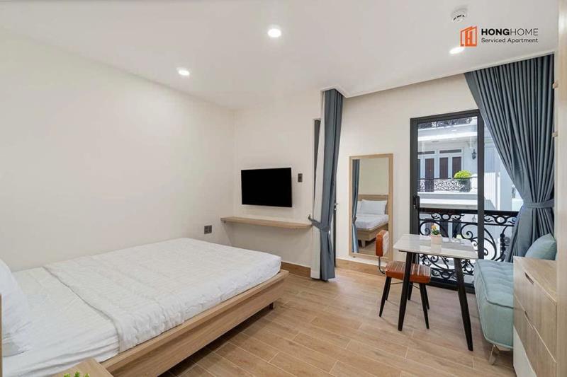 Studio full nội thất có ban công – nguyễn cửu vân, bình thạnh – gần quận 1, landmark 81