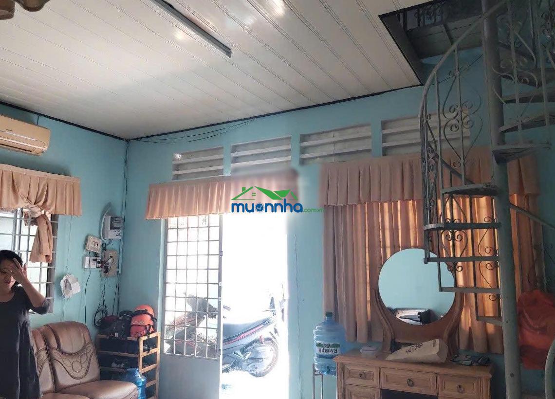 Dt 66.7m², ngang 6.12m x dài hơn 20m, nhà cấp 4 có gác lửng hiệp phú q9