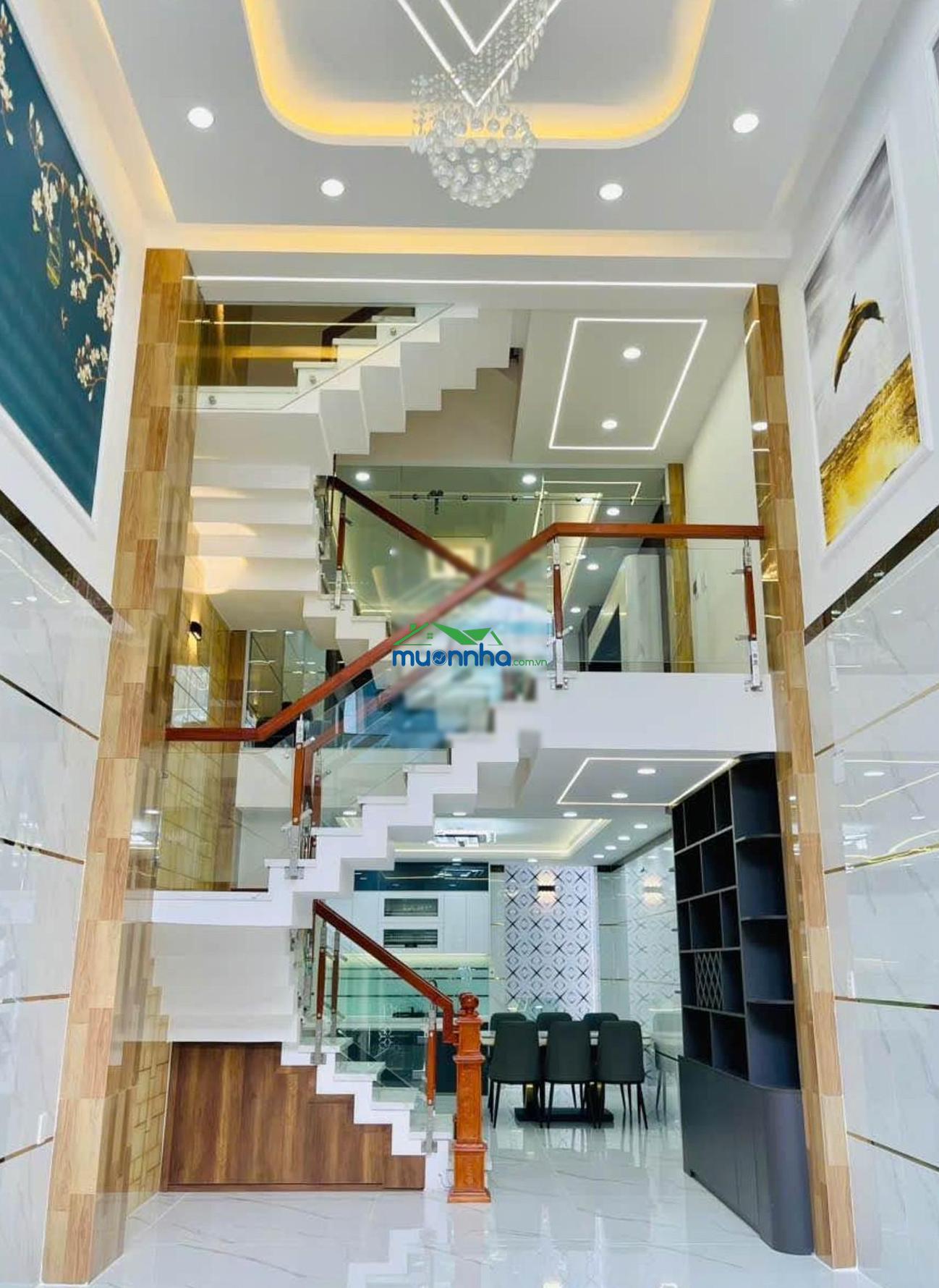 Bán nhà mới xây gần tân phú, hẻm xe hơi, 5 tầng, 56m, giá 7.9 tỷ - 2