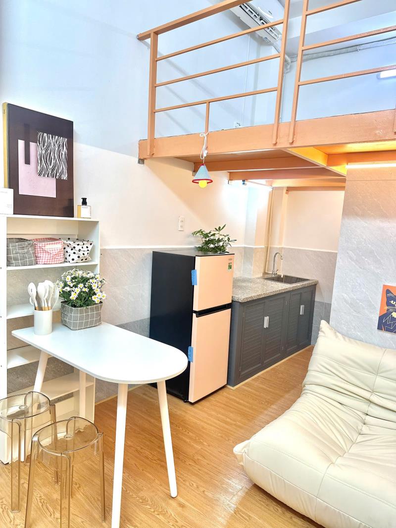 Căn hộ duplex siêu xinh - full nội thất - gần chợ bà chiểu, siêu thị emart gò vấp - 2