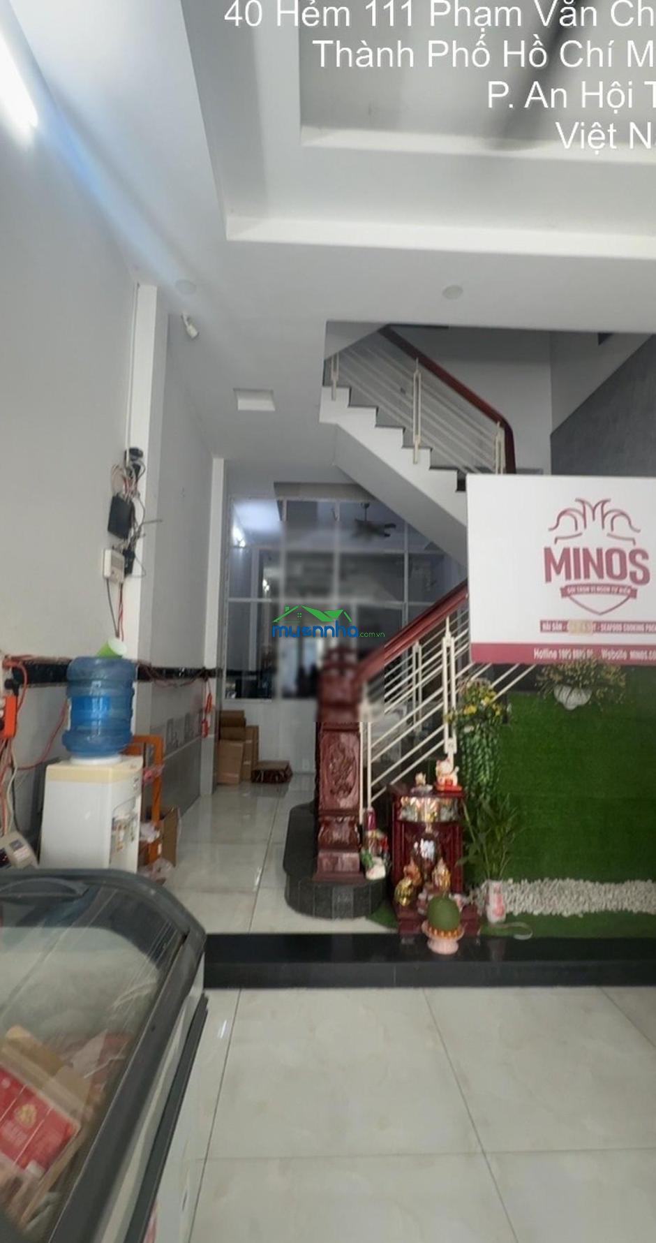 Mặt tiền hẻm xe hơi - vừa ở vừa làm văn phòng công ty - 3