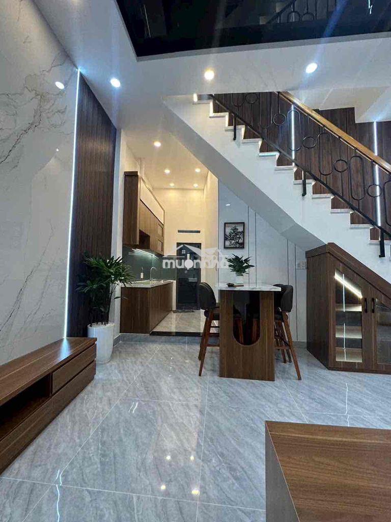 Bán nhà hẻm 185 bà hom p13 q6 - 3