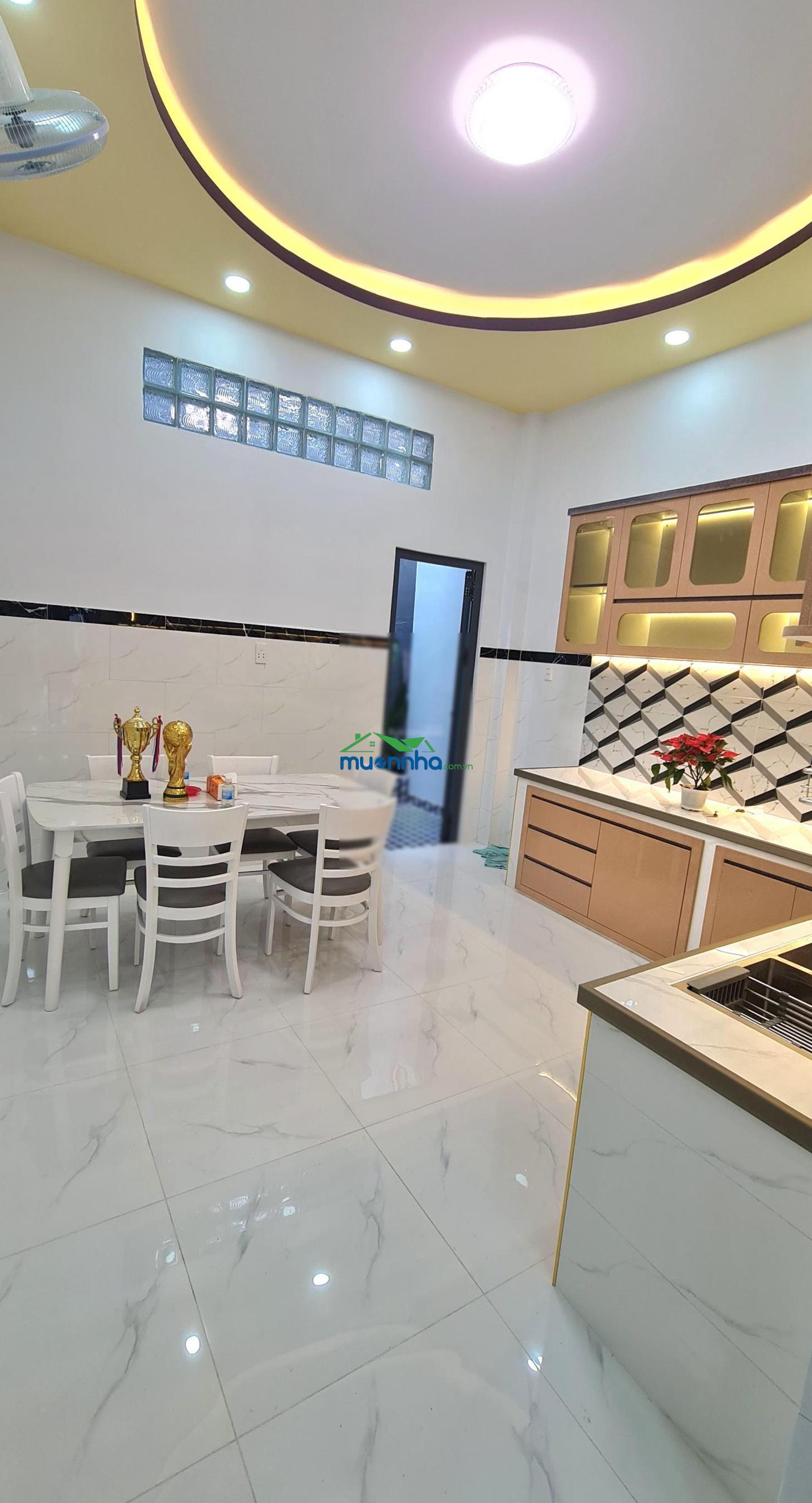 Bán nhà 3 tầng mới - 67m2 - 4 x 16m - 4pn - hẻm xe hơi - khu tên lửa - gần bến xe miền tây - 2