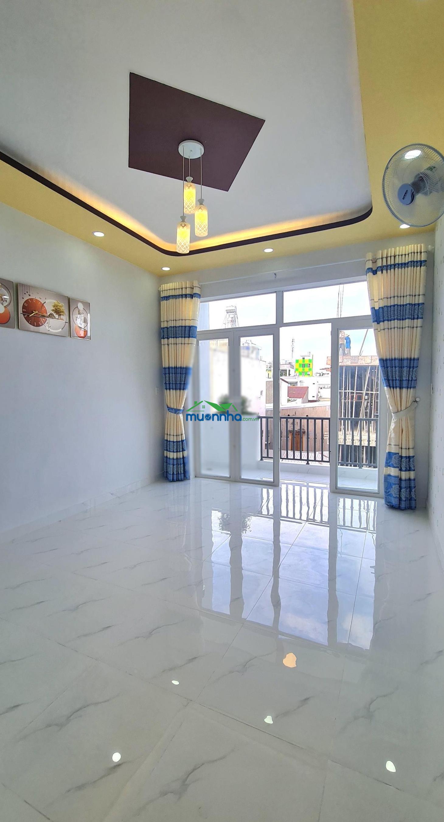 Bán nhà 3 tầng mới - 67m2 - 4 x 16m - 4pn - hẻm xe hơi - khu tên lửa - gần bến xe miền tây - 3