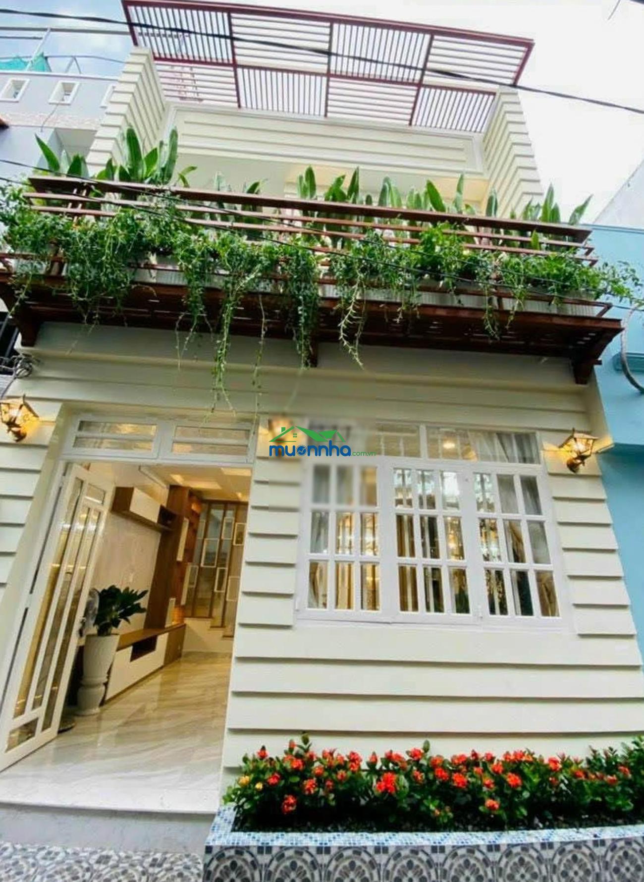 Bán nhà 2 tầng - cách mặt tiền 80m - huỳnh tấn phát - nhà bè - 3 pn - ngang 5x10m - giá 4.4 tỷ - 3
