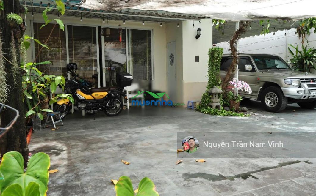 Bán nhà vườn phú mỹ hưng quận 7 ngang 10m dài 26.5m tổng 265m2 sẵn nhà kèm ô tô quay đầu trong sân
