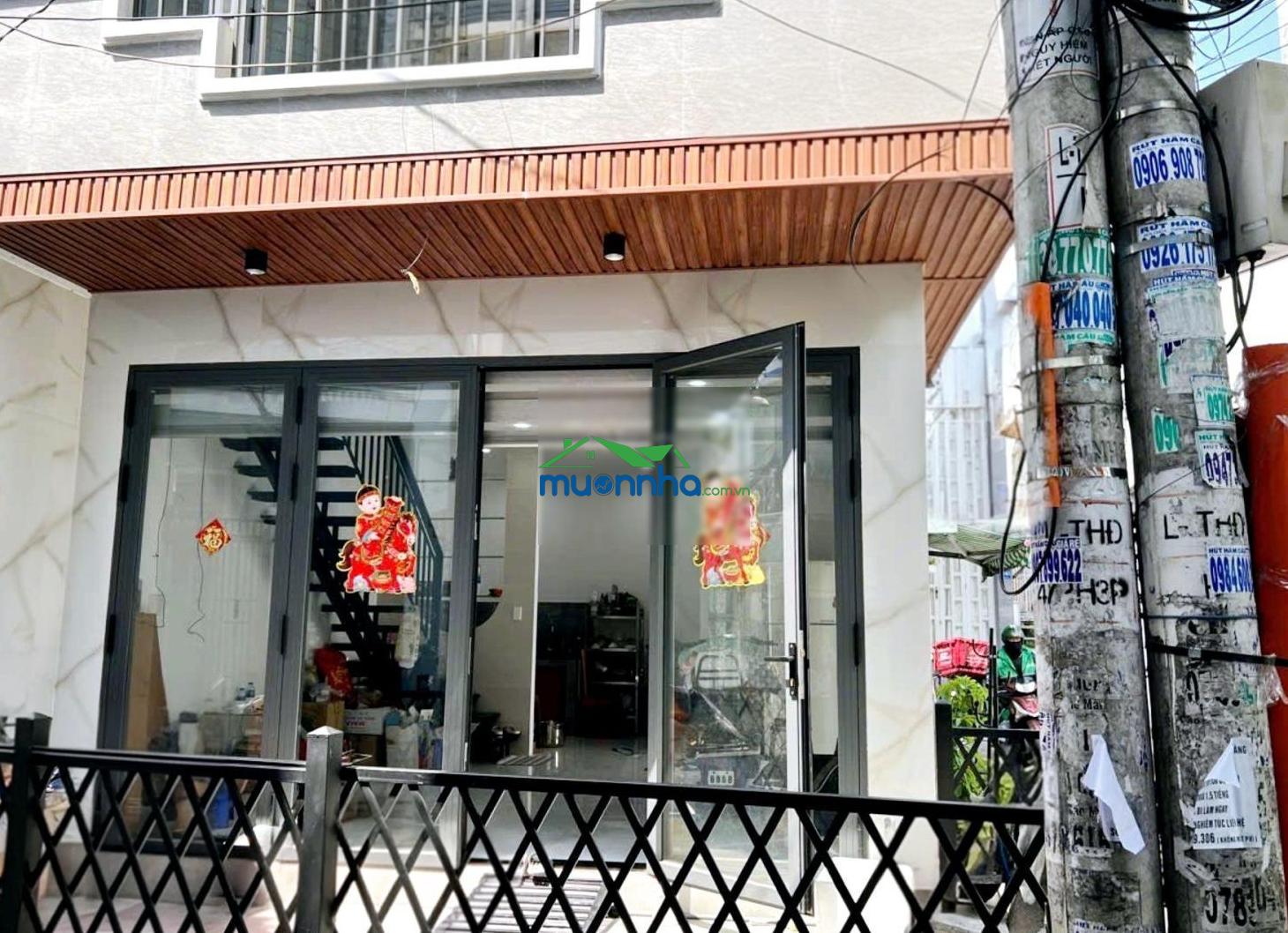 Tân hòa đông quận 6 2tầng 5x8,5m hẻm oto 30m ra mặt tiền giá 4,9 tỷ có tl ngay chợ phú lâm giáp q11 - 4