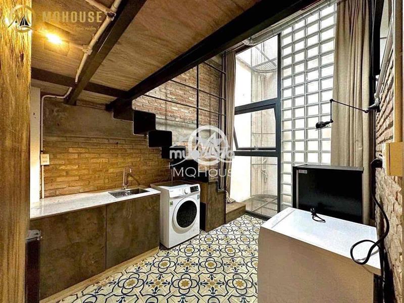 Duplex gác style châu âu giặt sấy riêng giá rẻ ngay cộng hoà