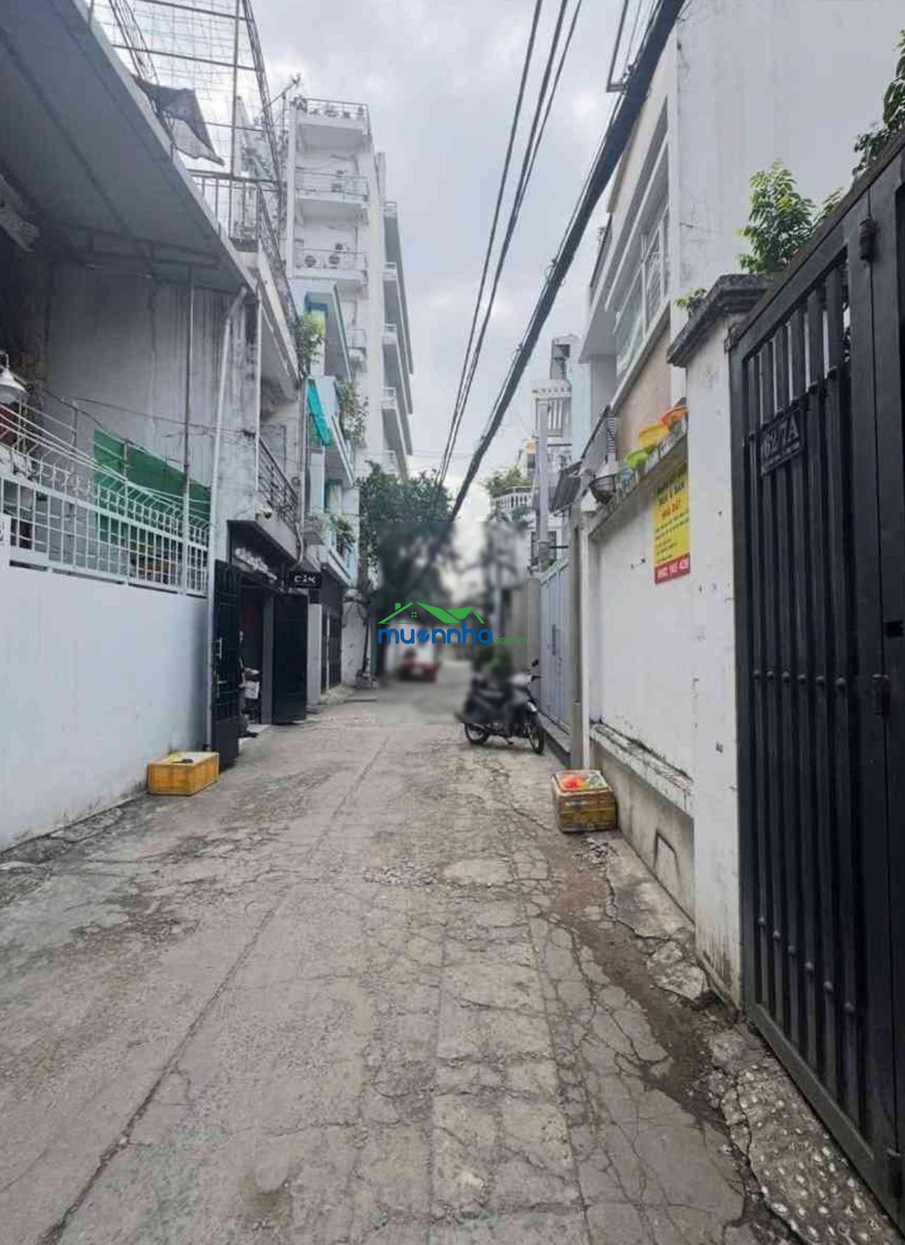 4,7 tỷ nhà bán. lê quang định, bình thạnh. 28 m2 - 3 tầng btct - 3 pn, sân thượng. nở hậu. ngang 4 - 3