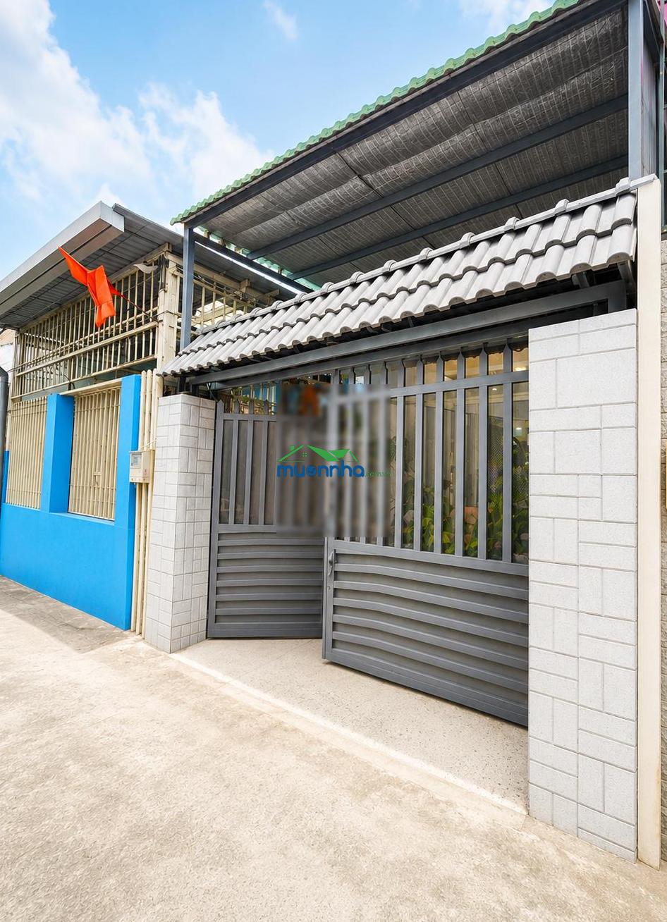 Bán nhà cấp 4 - 2 mặt hẻm xe hơi đình phong phú - sổ riêng hoàn công - pháp lý chuẩn chỉnh