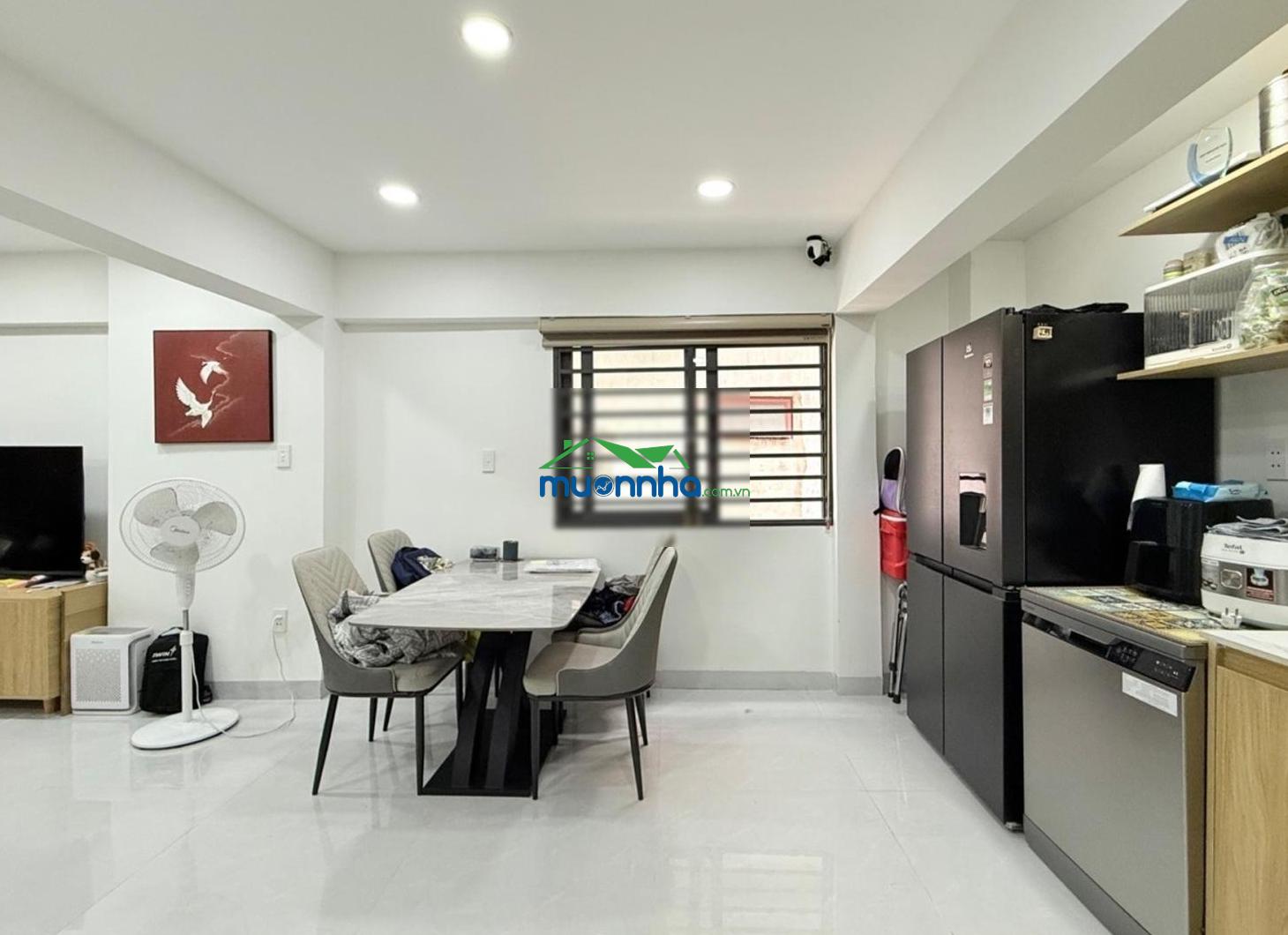 7.599 tỷ - nhà đẹp điện biên phủ p17 sát bên đh kinh tế - 120m2 - 3 tầng