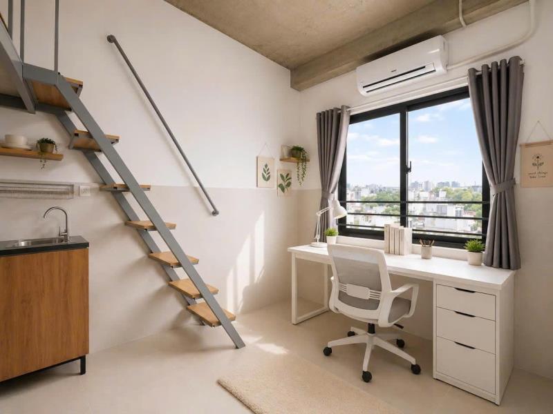 🌟 Khai trương dự án duplex & studio cửa sổ trời – trục lê văn việt (gần ngã tư thủ đức) 🌟 - 4