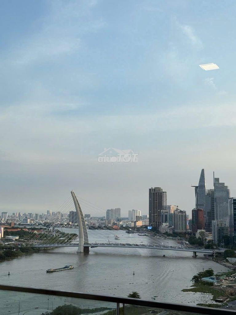 Ch 2pn nhà trống view sông pháo hoa bitexco - bason q.1 - vhgr