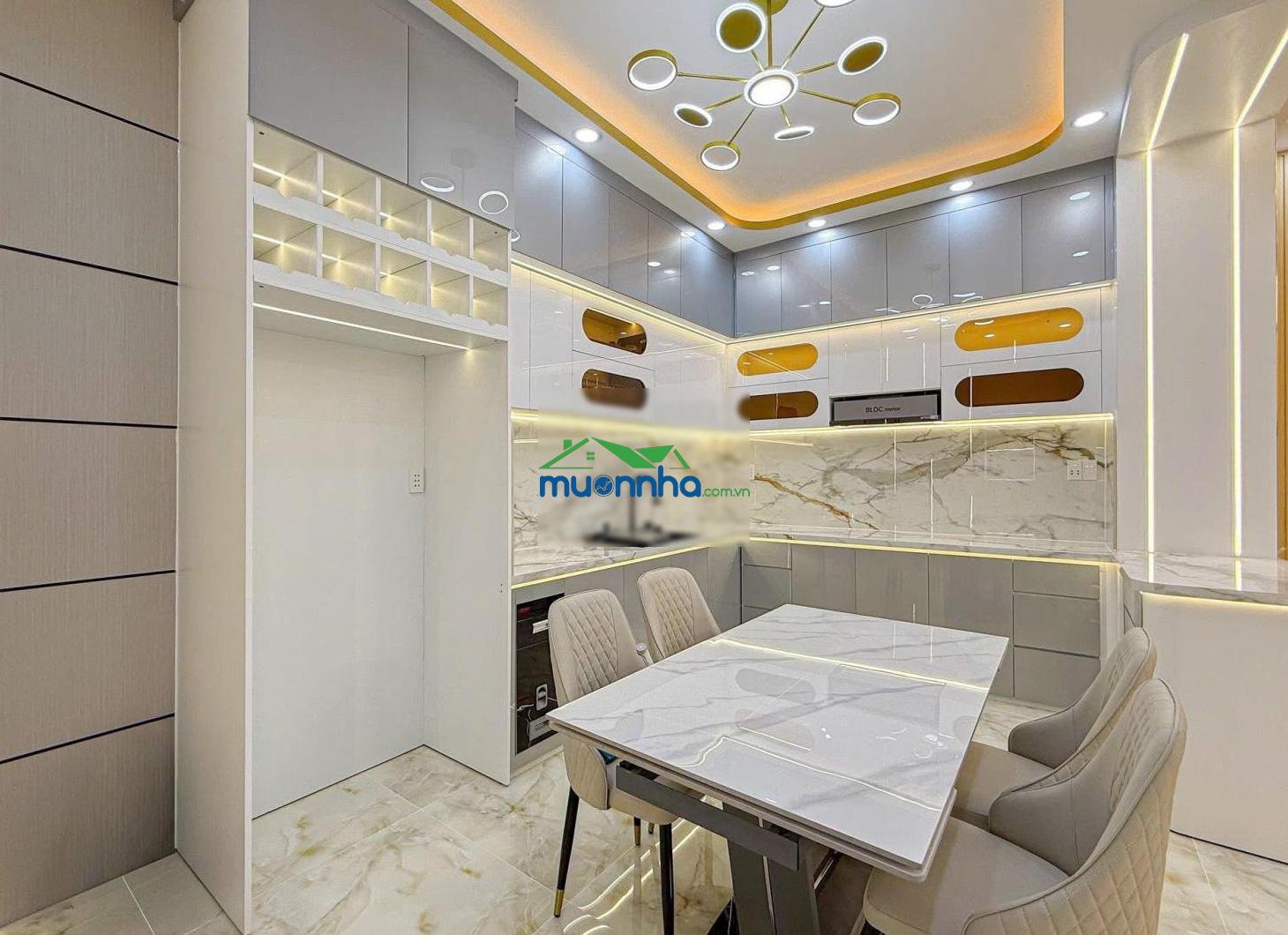 Nhà hẻm xe hơi đậu vào nhà chưa tới 10 đồng q7, 3 tầng 4 phòng dọn vào ở ngay được - 4