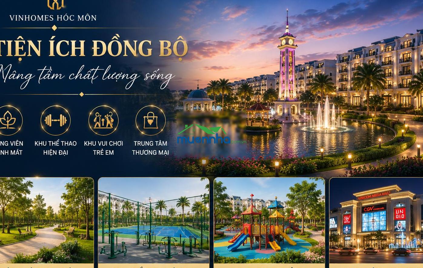 Sở hữu nhà phố vinhomes hóc môn không gian sống đẳng cấp - 2