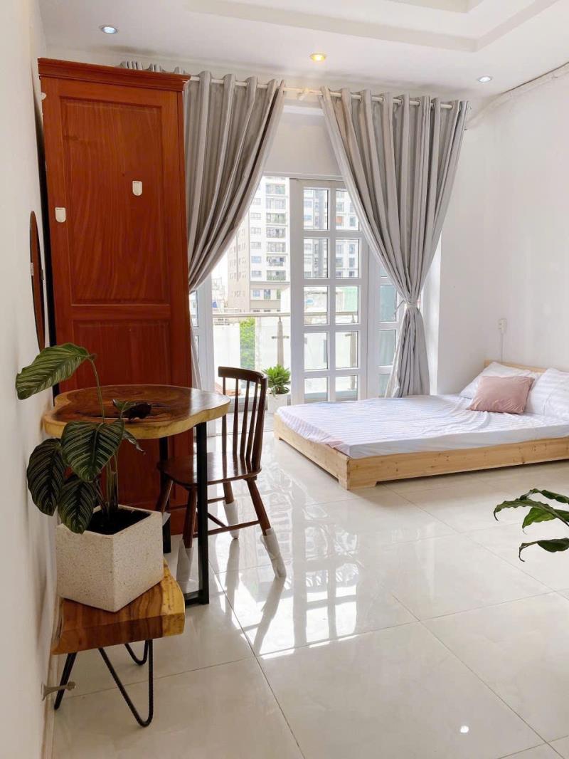 Cho thuê phòng có nội thất có bancon nguyễn văn thương gần đh ngoại thương bình thạnh