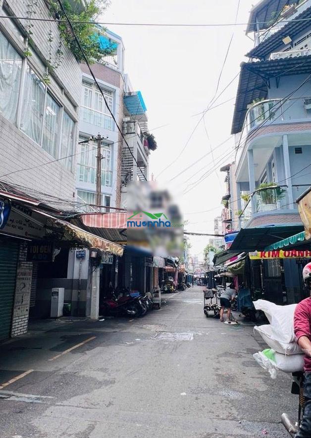 Nhà 5 tầng btct mặt tiền chợ bàn cờ hẻm 6m gía tốt cho ở hay đầu tư sinh lợi dt 30m2 có 9.5tỷ tl