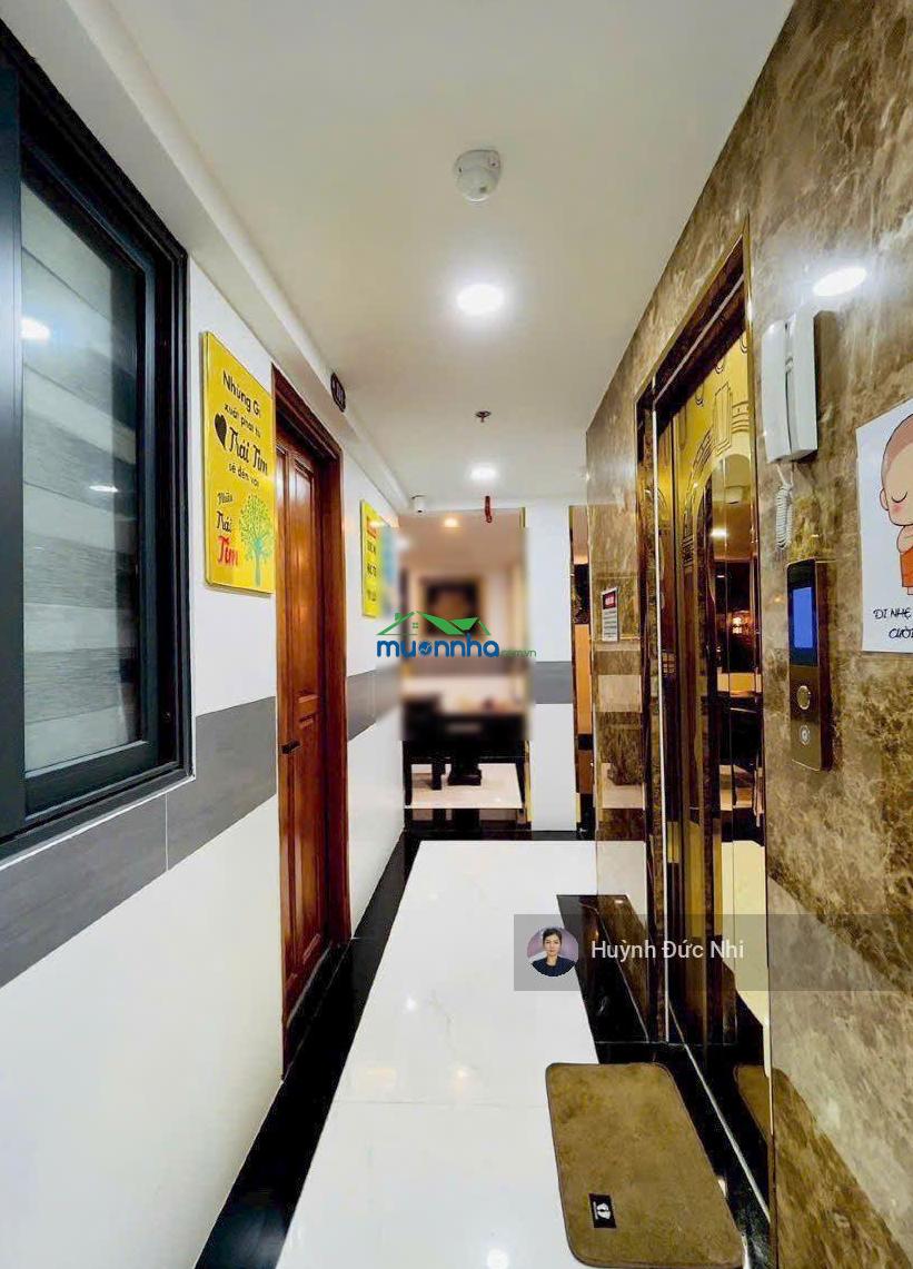 Căn góc 2 mặt tiền hẻm lê quang định 4 tầng có thang máy7,5*16 dòng tiền 90 triệu/ tháng.giá 26,3tỷ