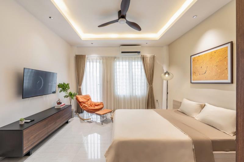 Căn hộ 1pn balcony lớn - tách bếp, cầu thị nghè, ngã tư hàng xanh - 2