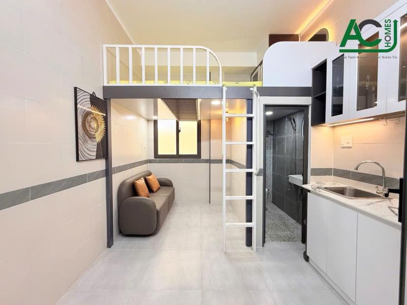 Cho thuê căn hộ duplex xô viết nghệ tĩnh cửa sổ – gần đại học ngoại thương, quận bình thạnh