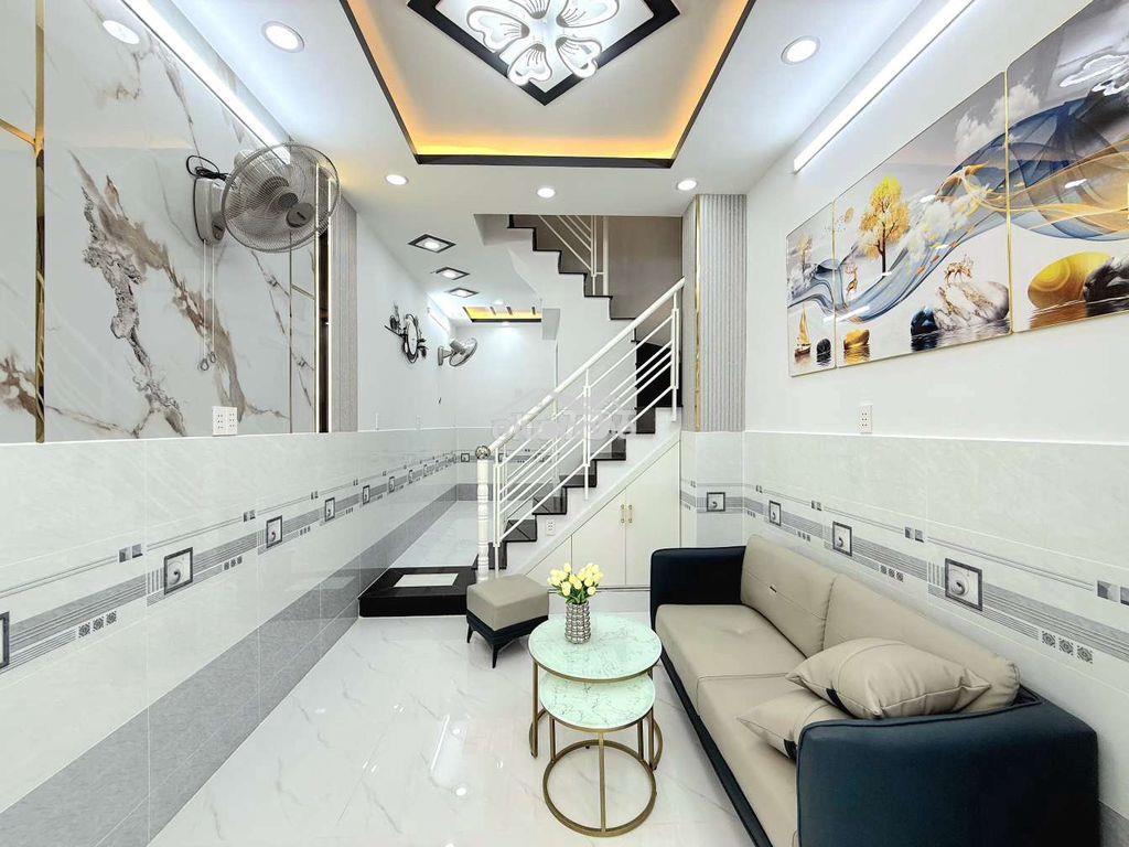 Nhà sổ hồng 3.2x8m 2 lầu 4pn gần mặt tiền huỳnh tấn phát 2.29 tỷ - 3