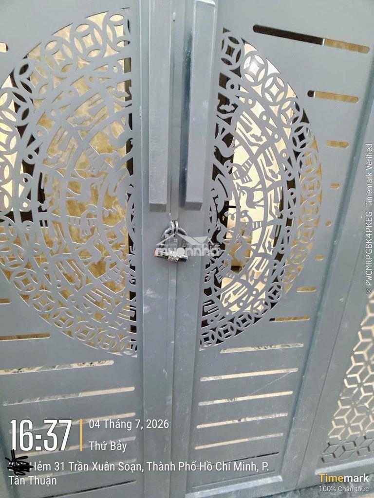 Bán nhà 2 tầng mới đẹp hẻm 31 đường nguyễn thị xiếu, q7