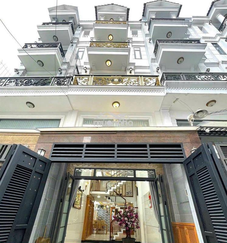 Hẻm xe hơi💎thống nhất p11 💎diện tích:4x16m 💎4 lầu-5 phòng-- 5wc-