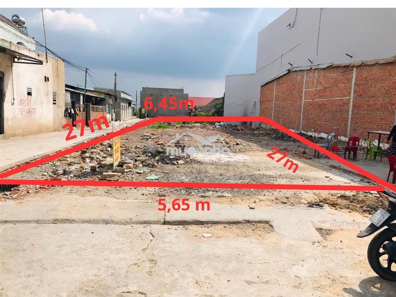 Lô góc nở hậu diện tích tổng 163m2 ngay sát trung tâm biên hòa giá rẻ