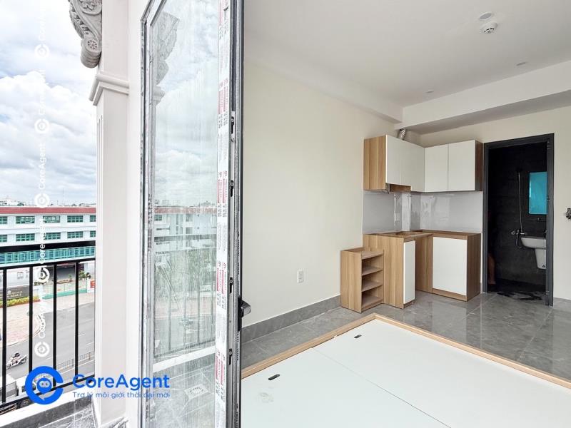 Studio ban công - mới xây - 3