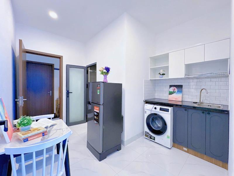 Cho thuê căn hộ 1 phòng ngủ máy giặt riêng đường bình lợi gần đại học văn lang cơ sở 3 - 3