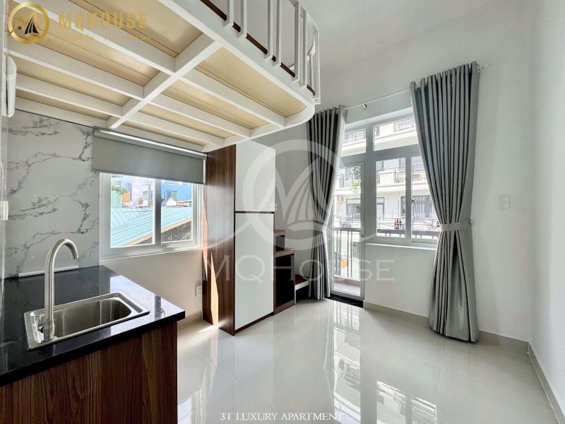 Duplex ban công máy giặt riêng ngay điện biên phủ , ngã tư hàng xanh, vòng xoay đa kao, nguyễn bỉnh khiêm, võ thị sáu gần đại học hồng bàng, văn lang - 3