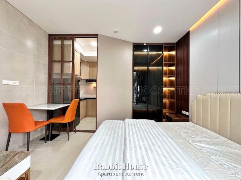 Căn hộ 1 phòng ngủ ban công máy giặt riêng dạng chung cư mini gần nguyễn gia trí, điện biên phủ, ngã tư hàng xanh, đại học văn lang, hồng bàng , uef - 4